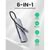 Концентратор Ugreen USB3.0 Type-C to HDMI/SDTF/USB 3.0x2/PD CM195 (70411), изображение 2 Концентратор Ugreen USB3.0 Type-C to HDMI/SDTF/USB 3.0x2/PD CM195 (70411), изображение 2