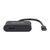 Концентратор Intracom USB3.1 Type-C to DisplayPort(Thunderbolt 3)/PD 60W/ Black Manhattan (153447), изображение 2 Концентратор Intracom USB3.1 Type-C to DisplayPort(Thunderbolt 3)/PD 60W/ Black Manhattan (153447), изображение 2