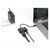 Концентратор Intracom USB3.1 Type-C to DisplayPort(Thunderbolt 3)/PD 60W/ Black Manhattan (153447), изображение 3 Концентратор Intracom USB3.1 Type-C to DisplayPort(Thunderbolt 3)/PD 60W/ Black Manhattan (153447), изображение 3