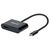 Концентратор Intracom USB3.1 Type-C to DisplayPort(Thunderbolt 3)/PD 60W/ Black Manhattan (153447) Концентратор Intracom USB3.1 Type-C to DisplayPort(Thunderbolt 3)/PD 60W/ Black Manhattan (153447)