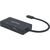 Концентратор Intracom USB3.1 Type-C to HDMI/DVI-I/VGA Black Manhattan (152983), изображение 2 Концентратор Intracom USB3.1 Type-C to HDMI/DVI-I/VGA Black Manhattan (152983), изображение 2