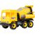 Спецтехника Tigres Авто "Middle truck" бетоносмеситель (желтый) в коробке (39493) Спецтехника Tigres Авто "Middle truck" бетоносмеситель (желтый) в коробке (39493)