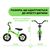 Беговел Chicco Green Rocket (01716.05), изображение 3 Беговел Chicco Green Rocket (01716.05), изображение 3