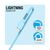 Дата кабель USB 2.0 AM to Lightning 1.2m AL-CBCOLOR-L1BL Blue ACCLAB (1283126518188), зображення 3 Дата кабель USB 2.0 AM to Lightning 1.2m AL-CBCOLOR-L1BL Blue ACCLAB (1283126518188), зображення 3