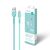 Дата кабель USB 2.0 AM to Lightning 1.2m AL-CBCOLOR-L1MT Mint ACCLAB (1283126518195), зображення 6 Дата кабель USB 2.0 AM to Lightning 1.2m AL-CBCOLOR-L1MT Mint ACCLAB (1283126518195), зображення 6