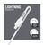 Дата кабель USB 2.0 AM to Lightning 1.2m AL-CBCOLOR-L1WT White ACCLAB (1283126518225), зображення 3 Дата кабель USB 2.0 AM to Lightning 1.2m AL-CBCOLOR-L1WT White ACCLAB (1283126518225), зображення 3