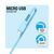 Дата кабель USB 2.0 AM to Micro 5P 1.2m AL-CBCOLOR-M1BL Blue ACCLAB (1283126518133), зображення 3 Дата кабель USB 2.0 AM to Micro 5P 1.2m AL-CBCOLOR-M1BL Blue ACCLAB (1283126518133), зображення 3