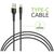 Дата кабель USB 2.0 AM to Type-C 2.0m CBFLEXT2 Black Intaleo (1283126521423), зображення 3 Дата кабель USB 2.0 AM to Type-C 2.0m CBFLEXT2 Black Intaleo (1283126521423), зображення 3