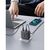 Зарядное устройство Ugreen 4xUSB 100W GAN (USB-A+3*USB-C) Tech Fast Charger CD226 Grey (90575), изображение 6 Зарядное устройство Ugreen 4xUSB 100W GAN (USB-A+3*USB-C) Tech Fast Charger CD226 Grey (90575), изображение 6