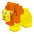 Конструктор Wader Baby Blocks Сафари - лев (41503), изображение 2 Конструктор Wader Baby Blocks Сафари - лев (41503), изображение 2