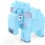 Конструктор Wader Baby Blocks Сафари – слон (41502), изображение 2 Конструктор Wader Baby Blocks Сафари – слон (41502), изображение 2