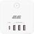 Сетевой фильтр питания 2E 3*USB-A, 1*USB-C, white (2E-AD431WH), изображение 2 Сетевой фильтр питания 2E 3*USB-A, 1*USB-C, white (2E-AD431WH), изображение 2