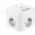 Сетевой фильтр питания 2E 3*USB-A, 1*USB-C, 1.5м, white (2E-ADC331WH), изображение 2 Сетевой фильтр питания 2E 3*USB-A, 1*USB-C, 1.5м, white (2E-ADC331WH), изображение 2
