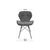 Кухонный стул GT Racer X-D28 Plus Fabric Dark Gray, изображение 9 Кухонный стул GT Racer X-D28 Plus Fabric Dark Gray, изображение 9