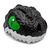 Шлем Velotrade Crazy Safety "Чорний Дракон" (HEAD-067) Шлем Velotrade Crazy Safety "Чорний Дракон" (HEAD-067)