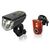 Комплект велофар XLC CL-S18 20 Lux (2500225010) Комплект велофар XLC CL-S18 20 Lux (2500225010)