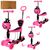 Самокат iTrike Maxi 5 в 1 (JR 3-026-P1 pink), изображение 3 Самокат iTrike Maxi 5 в 1 (JR 3-026-P1 pink), изображение 3