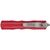 Ніж Microtech Dirac Double Edge Stonewash Distressed Red (225-10DRD), зображення 4 Ніж Microtech Dirac Double Edge Stonewash Distressed Red (225-10DRD), зображення 4