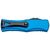 Ніж Microtech Hera Double Edge Black Blade FS Serrator Blue (702-3BL), зображення 3 Ніж Microtech Hera Double Edge Black Blade FS Serrator Blue (702-3BL), зображення 3