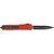 Ніж Microtech Ultratech Double Edge Black Blade FS Serrator Orange (122-3OR), зображення 2 Ніж Microtech Ultratech Double Edge Black Blade FS Serrator Orange (122-3OR), зображення 2