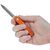 Ніж Microtech UTX-70 Double Edge Apocalyptic DFS Serrator Distressed Orange (147-D12DOR), зображення 5 Ніж Microtech UTX-70 Double Edge Apocalyptic DFS Serrator Distressed Orange (147-D12DOR), зображення 5