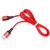 Дата кабель USB 2.0 AM to Type-C 1.0m red Dengos (NTK-TC-MT-RED), изображение 2 Дата кабель USB 2.0 AM to Type-C 1.0m red Dengos (NTK-TC-MT-RED), изображение 2