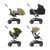 Коляска Cybex Eezy S Twist+ 2 SLV Nature Green (с бампером) (522001067), изображение 6 Коляска Cybex Eezy S Twist+ 2 SLV Nature Green (с бампером) (522001067), изображение 6