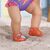 Аксессуар к кукле Zapf Обувь для куклы Baby Born - Cандалии с значками (красные) (831809-4), изображение 3 Аксессуар к кукле Zapf Обувь для куклы Baby Born - Cандалии с значками (красные) (831809-4), изображение 3