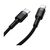 Дата кабель USB-C to Lightning 1.0m 18W 2.1A Cafule Black-Grey Baseus (CATLKLF-G1), изображение 5 Дата кабель USB-C to Lightning 1.0m 18W 2.1A Cafule Black-Grey Baseus (CATLKLF-G1), изображение 5