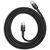 Дата кабель USB-C to USB-C 1.0m 3A 60W Cafule Black Baseus (CATKLF-GG1), изображение 2 Дата кабель USB-C to USB-C 1.0m 3A 60W Cafule Black Baseus (CATKLF-GG1), изображение 2