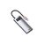 Концентратор Baseus Metal Gleam Series 4-in-1 Multifunctional Gray (CAHUB-CY0G) Концентратор Baseus Metal Gleam Series 4-in-1 Multifunctional Gray (CAHUB-CY0G)