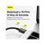 Дата кабель USB-C to Lightning 1.0m 20W Superior Series Black Baseus (CATLYS-A01), изображение 10 Дата кабель USB-C to Lightning 1.0m 20W Superior Series Black Baseus (CATLYS-A01), изображение 10