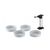 Форма для випікання Kela Manou Creme Brulee Set of 4 pcs + Flambirator (10948) Форма для випікання Kela Manou Creme Brulee Set of 4 pcs + Flambirator (10948)