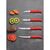 Кухонный нож Tramontina Soft Plus Red Steak 127 мм (23661/175), изображение 2 Кухонный нож Tramontina Soft Plus Red Steak 127 мм (23661/175), изображение 2