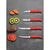 Кухонный нож Tramontina Soft Plus Red Vegetable 76 мм (23660/173), изображение 4 Кухонный нож Tramontina Soft Plus Red Vegetable 76 мм (23660/173), изображение 4