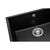 Мойка кухонная GRANADO UNDER TOP MAX black shine (gr3001), изображение 4 Мойка кухонная GRANADO UNDER TOP MAX black shine (gr3001), изображение 4