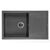 Мийка кухонна GRANADO Alicante grafito (gr2409) Мийка кухонна GRANADO Alicante grafito (gr2409)