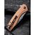 Нож Civivi Baklash Copper Damascus (C801DS), изображение 7 Нож Civivi Baklash Copper Damascus (C801DS), изображение 7