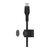 Дата кабель USB-С to Lightning 1.0m BRAIDED SILICONE black Belkin (CAA011BT1MBK), изображение 4 Дата кабель USB-С to Lightning 1.0m BRAIDED SILICONE black Belkin (CAA011BT1MBK), изображение 4