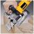 Фрезер DeWALT ламельный 600 Вт, 10000 об/мин, 3.0 кг, кейс (DW682K), изображение 4 Фрезер DeWALT ламельный 600 Вт, 10000 об/мин, 3.0 кг, кейс (DW682K), изображение 4