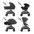 Коляска Cybex Melio Monument Grey (с бампером) (522002663), изображение 8 Коляска Cybex Melio Monument Grey (с бампером) (522002663), изображение 8
