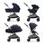 Коляска Cybex Melio Ocean Blue (с бампером) (522002651), изображение 8 Коляска Cybex Melio Ocean Blue (с бампером) (522002651), изображение 8