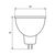 Лампочка Eurolamp LED SMD MR16 11W GU10 3000K 220V (LED-SMD-11103(P)), изображение 3 Лампочка Eurolamp LED SMD MR16 11W GU10 3000K 220V (LED-SMD-11103(P)), изображение 3