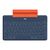 Клавиатура Logitech Keys-To-Go для iPhone iPad Apple TV Classic Blue (920-010123), изображение 2 Клавиатура Logitech Keys-To-Go для iPhone iPad Apple TV Classic Blue (920-010123), изображение 2