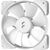 Кулер для корпуса Fractal Design Aspect 14 RGB PWM White Frame (FD-F-AS1-1409), изображение 3 Кулер для корпуса Fractal Design Aspect 14 RGB PWM White Frame (FD-F-AS1-1409), изображение 3