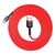 Дата кабель USB 2.0 AM to Micro 5P 2.0m 1.5A Red Baseus (CAMKLF-C09), изображение 2 Дата кабель USB 2.0 AM to Micro 5P 2.0m 1.5A Red Baseus (CAMKLF-C09), изображение 2