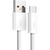 Дата кабель USB 2.0 AM to Type-C 1.0m 5A White Baseus (CALD000602), изображение 2 Дата кабель USB 2.0 AM to Type-C 1.0m 5A White Baseus (CALD000602), изображение 2