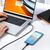 Дата кабель USB 2.0 AM to Type-C 1.0m 5A Gray Baseus (CALD000616), изображение 6 Дата кабель USB 2.0 AM to Type-C 1.0m 5A Gray Baseus (CALD000616), изображение 6
