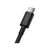 Дата кабель USB 2.0 AM to Type-C 2.0m 3A Black Baseus (CATYS-A01), изображение 2 Дата кабель USB 2.0 AM to Type-C 2.0m 3A Black Baseus (CATYS-A01), изображение 2