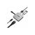 Порт-реплікатор Acer 4-in-1, HDMI, 2xUSB3.2, USB-C (HP.DSCAB.014), зображення 3 Порт-реплікатор Acer 4-in-1, HDMI, 2xUSB3.2, USB-C (HP.DSCAB.014), зображення 3